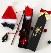Fuzly - Chien de Noël - Chat de Noël - Cadeau de Noël chien & chat - Jouets de Noël