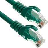 BeMatik - 0,5 m groene Cat.6a UTP Ethernet-netwerkkabel