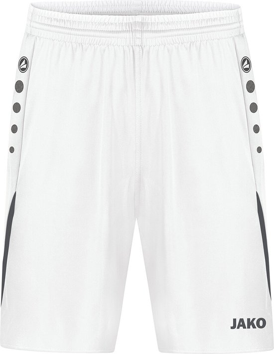 Jako - Short Challenge - Witte Voetbalshorts Heren-XL