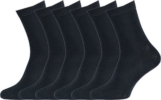 6 paar Bamboe Sokken - Bamboelo Sock - Maat 39-42 - Purper - Naadloze Sokken