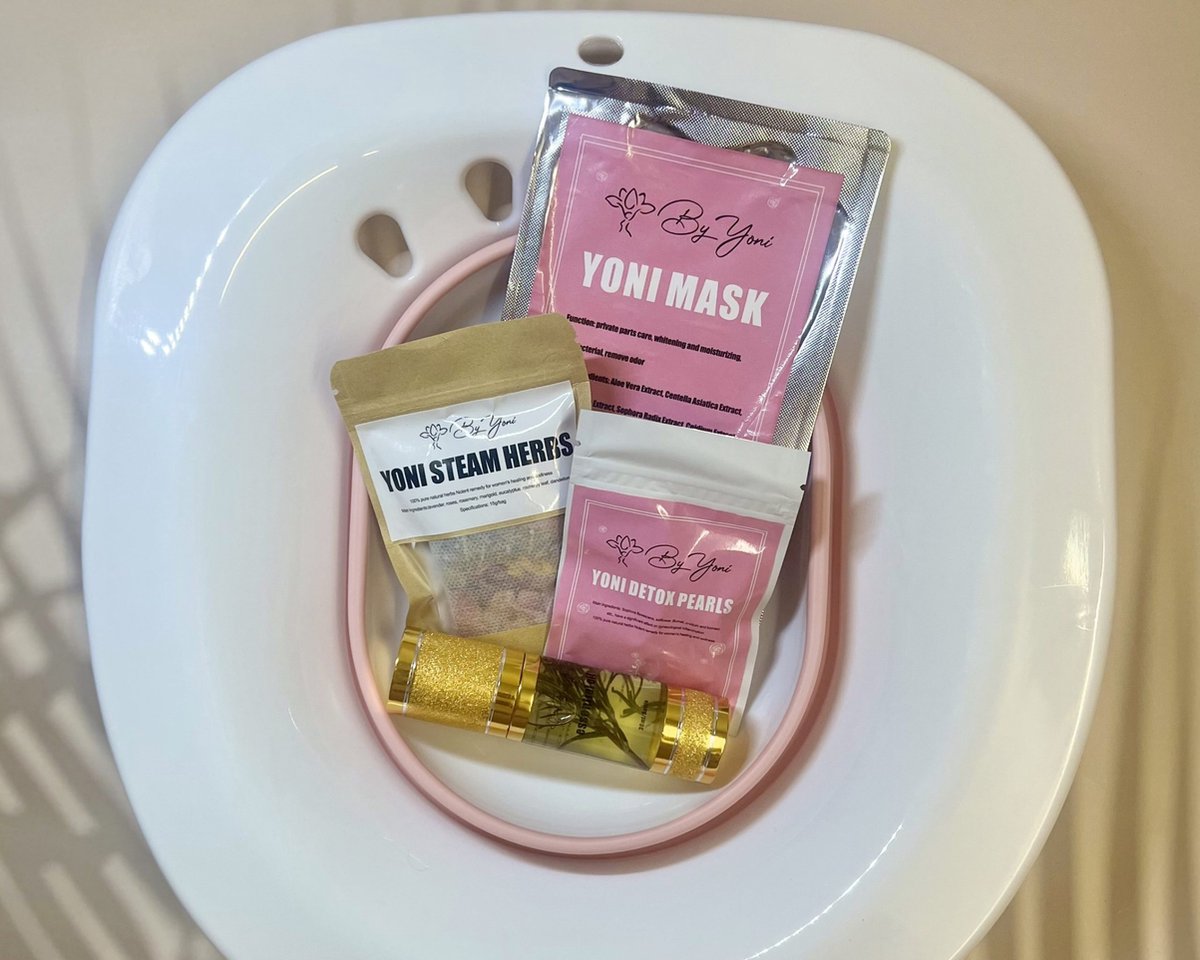 Goedkoopste By Yoni Detox Collection - Yoni stomen - Yoni masker, olie en parels - lichaamsreiniging
