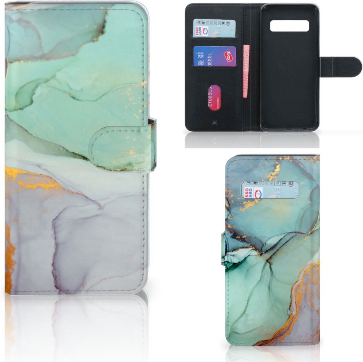 Hoesje voor Samsung Galaxy S10 Watercolor Mix