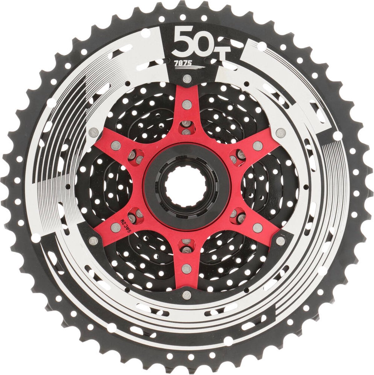 Cassette Sunrace CSMZ91X 12 Vitesses 10-50 Dents - Compatible SRAM XD - Noir - Poids 680g - Neuf
