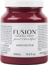 Fusion mineral paint - acryl - meubelverf - rood - winchester - 500 ml