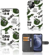 Telefoonhoesje met Pasjes Geschikt voor iPhone 12 Mini Dinosaurus