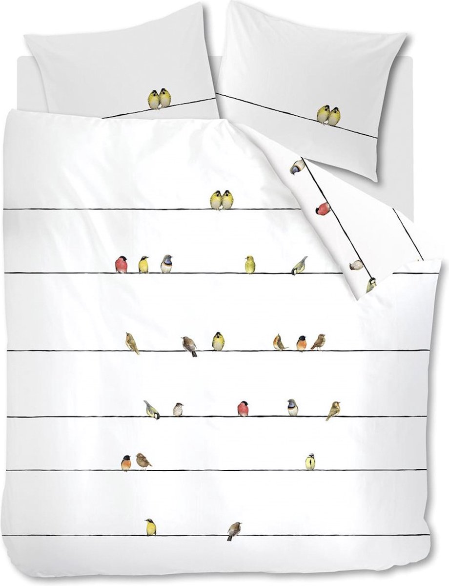 Marjolein Bastin Tweet Dekbedovertrek - Tweepersoons - 200x200/220 cm - Multi