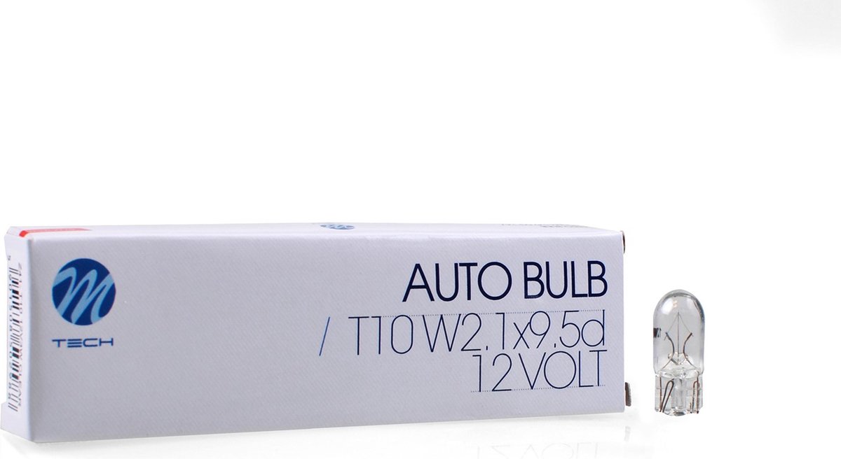 M-Tech W3W 12V 3W - Basic - Helder - 10 stuks