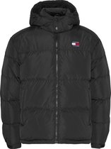 Tommy Jeans - Heren Jas winter Alaska Puffer Jacket - Zwart - Maat XL