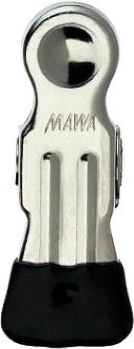 Goedkoopste TopHangers [Set van 10] - Stevige multifunctionele knijper voorzien van zwarte anti-slip coating | Perfect voor orderen, bijhouden of verzegelen | Ook ideaal voor het afsluiten van verpakkingen / diepvrieszakken / koffiezakken | 'Mawa Polyclip'