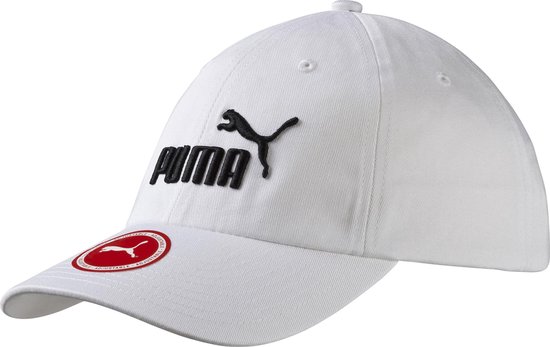PUMA ESS Cap Unisex Sportcap - Wit - Maat One Size