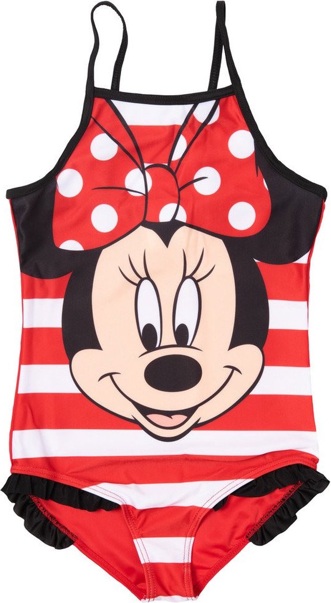 Disney Minnie Mouse Badpak - Rood - Maat 110/116