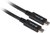 Sharkoon 4044951021208 câble USB 1 m USB 3.2 Gen 1 (3.1 Gen 1) USB C Noir