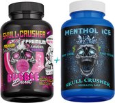 Combi pack - Menthol Ice Smelling Salt + Bubble Burst Smelling Salt - 2x 100ml Smelling Salt - Skull Crusher