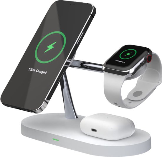 UGREEN Uno Qi2 Chargeur Induction iPhone 2 en 1 Certifié 15W Compatible