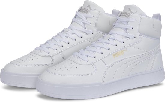 PUMA Caven Mid Unisex Sneakers - White/TeamGold/GrayViolet - Maat 44