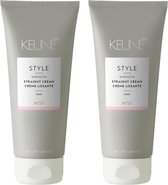 Keune - Style - Straight Cream 2x 200ml