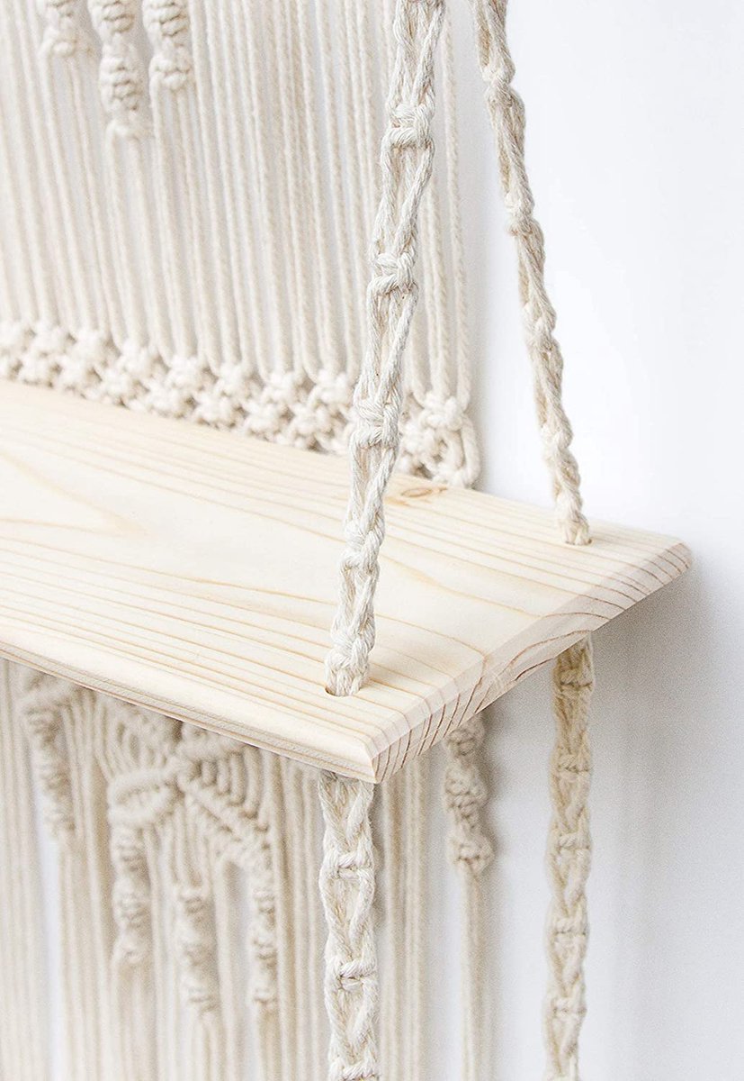 DIY tutorial macramé hangplank