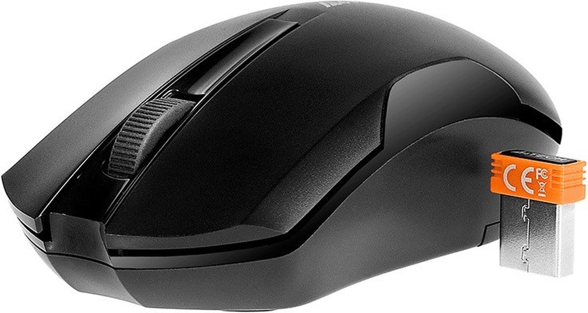 A4Tech G3-200N muis RF Draadloos V-Track 1000 DPI Ambidextrous