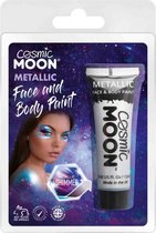 Moon Creations - Cosmic Moon Metallic Face & Body Paint - Schmink - Zilverkleurig