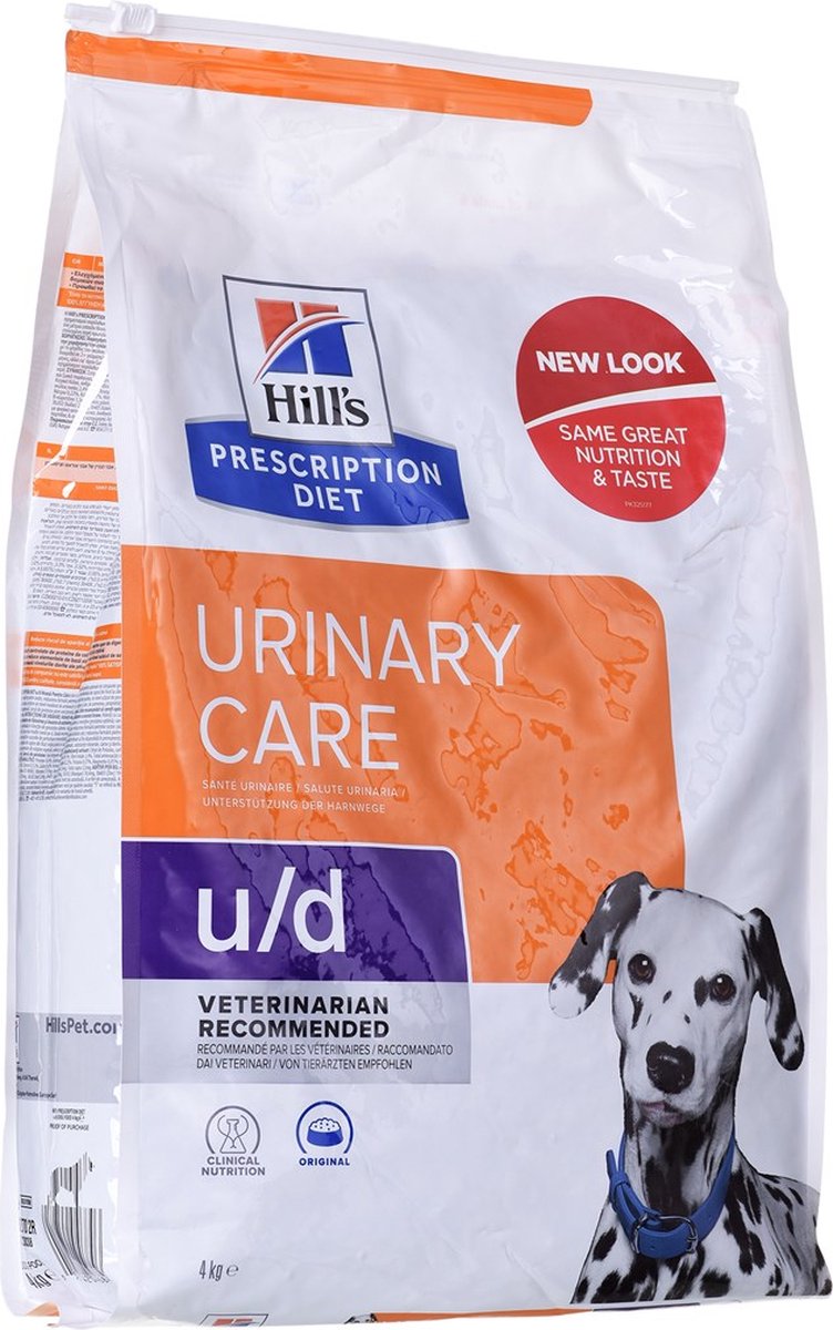 Hill&apos;s Prescription Diet U/D Urinary Care hondenvoer 4 kg