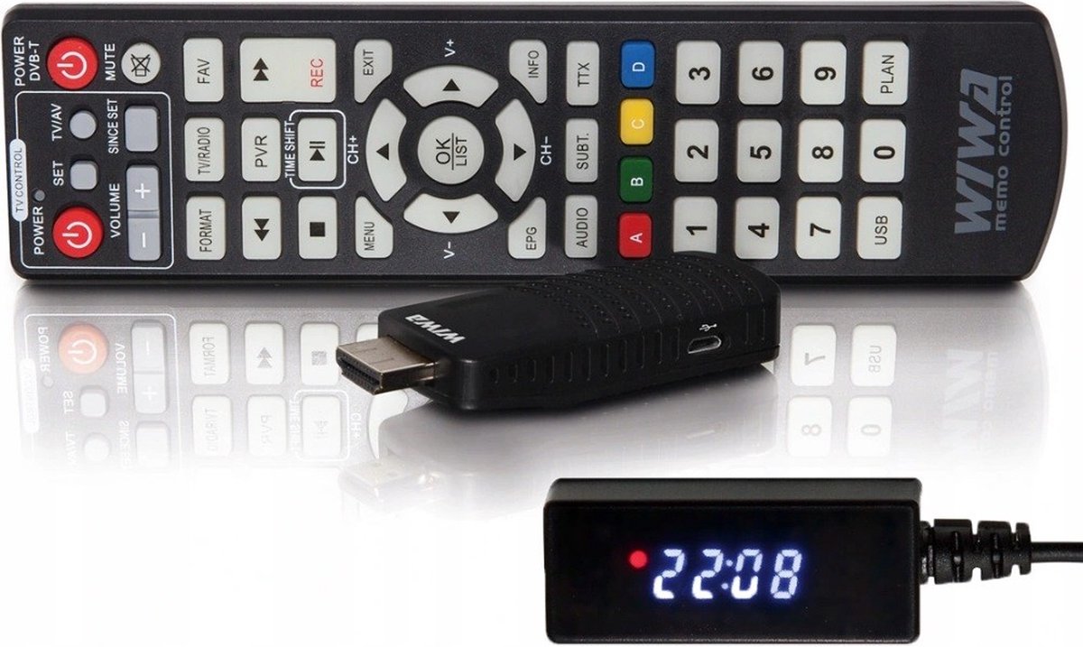 DVB-T/T2 WIWA H.265 MINI LED Tuner