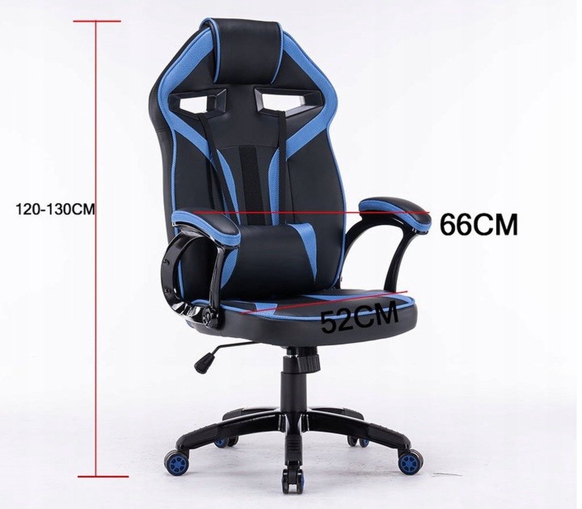 TOP E SHOP Gaming swivel chair DRIFT blue