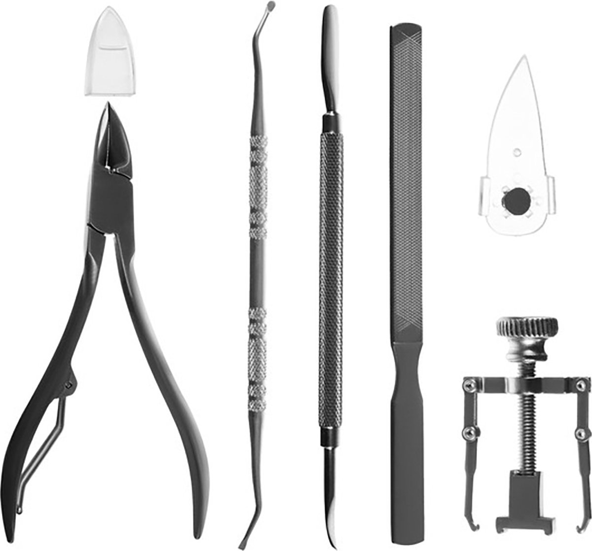 Soulima Ingegroeide Nagel Set - 6-Delige Pedicure Kit - Chirurgisch Staal
