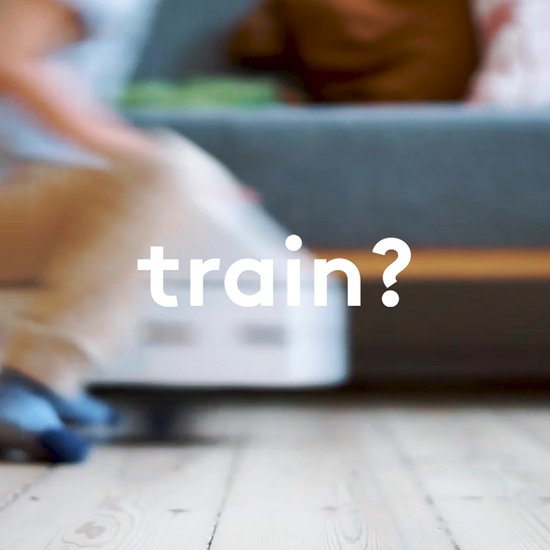 Modu Activity toy Tiny Ride Loopauto Zachte blokken speelgoed 1