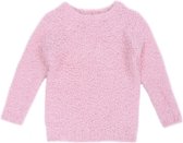 Warme, zachte roze trui met lange mouwen / 116