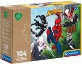 Spiderman Puzzel - Clementoni 104 puzzelstukjes