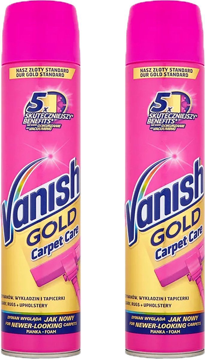 Mousse Vanish tapis Vanish Gold - 2 x 600 ml | bol.com