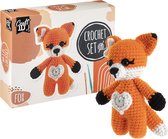 Craft Sensations Starters Crochet Kit Renard | Kits de crochetage câlins | Convient aux enfants de 12 ans et plus | Kits de crochetage