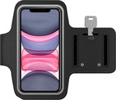 Bracelet de sport pour iPhone 11 - ceinture de course - étui pour bracelet de sport - noir - Arara