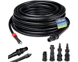 Deuba Rioolreiniging set -15 m 160 bar - incl. 4 Adapters