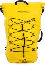 YellowV 70 liter drybag geel (ideaal voor kamperen met een sup en groot genoeg voor 4 natte wetsuits!) - Ook leuk als Cadeau - waterdicht je spullen meenemen op je sup of boot