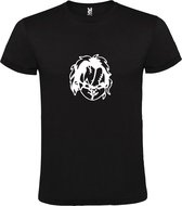 Zwart T-Shirt met “ Halloween Chucky “ afbeelding Wit Size L