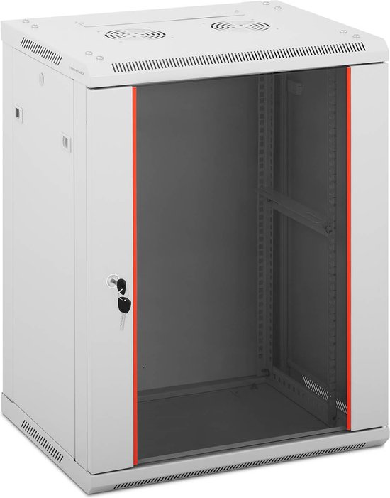 Fromm & Starck - Serverrek - 19 inch - 15 U - vergrendeling - tot 60 kg - grijs