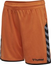 Hummel Authentic Poly Short kinderen - Sportbroeken - oranje - Unisex