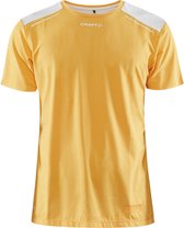 Craft Pro Hypervent SS Men - chemises de sport - jaune/gris - taille M