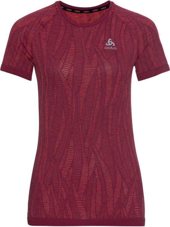 Odlo Blackcomb Light Eco T-Shirt Women - T-shirts de sport - rose foncé - Femme