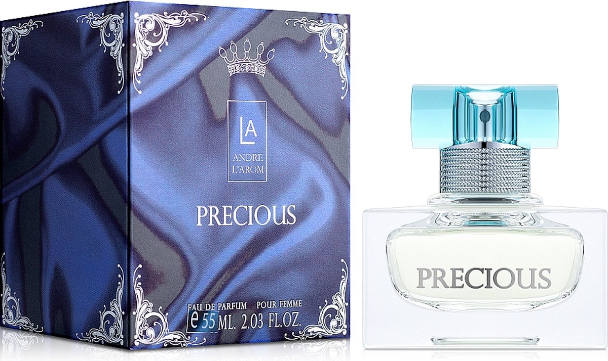 Cadeautip: Precious, een heerlijke fris bloemig/houtige geur met o.a. Jasmijn en Cedar + gratis 30 ml parfum