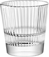 Diva Tumbler glazen - 2 Stuks - Maat M - 37 CL - Ribbel -  Transparant - Glazen - Servies - Tafelen - Drinken - Geribbeld glas