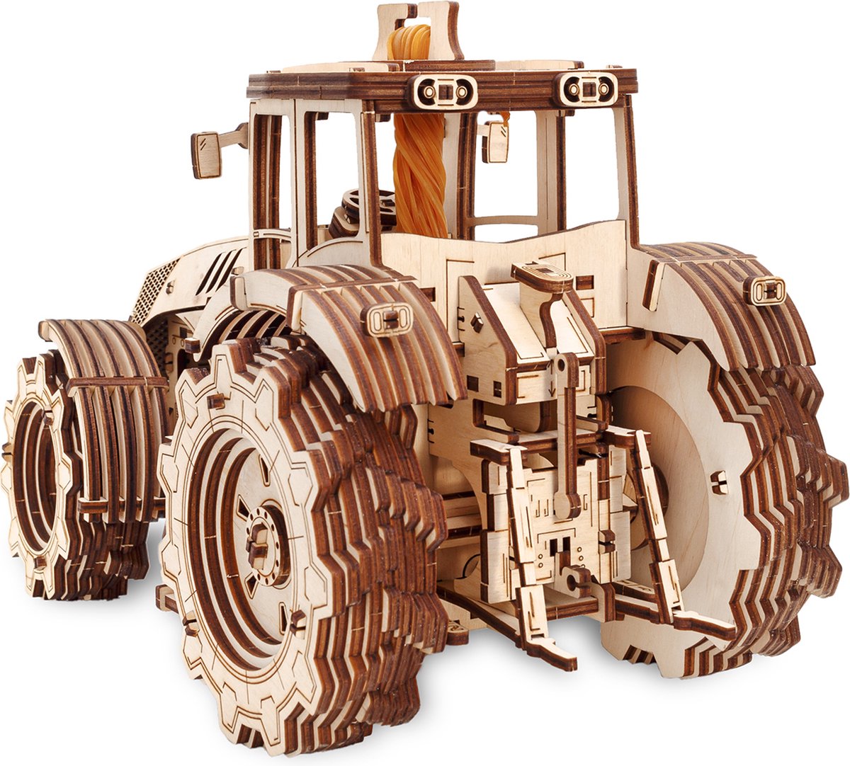 Maquette en bois tracteur, 15,5 x 11 cm  acheter en ligne sur buttinette  - loisirs créatifs