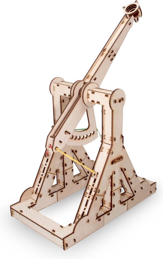 Eco-Wood-Art Trebuchet - Houten Modelbouw