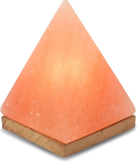 Himalaya Salt Dreams Zoutlamp Pyramide, 45064, 12,5x 12x17,5cm