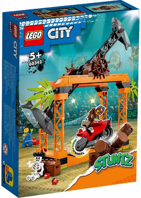 LEGO City Stuntz De haaiaanval stuntuitdaging - 60342