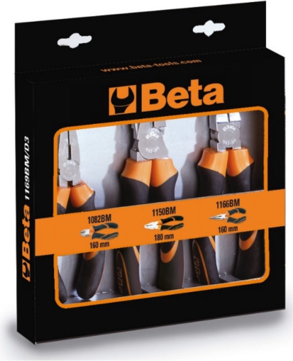 Beta Tangenset - 3-delig - Ergonomisch - Duurzaam - 160-180mm