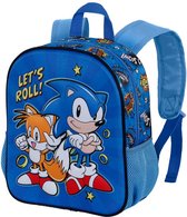 Sonic The Hedgehog Sac à Dos Lets Roll - Hauteur 31cm
