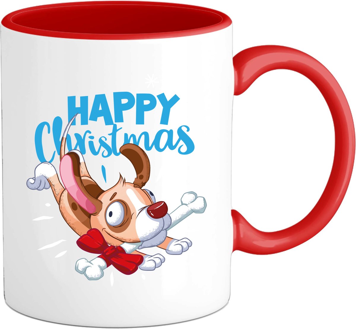 Happy christmas - Mok - Rood