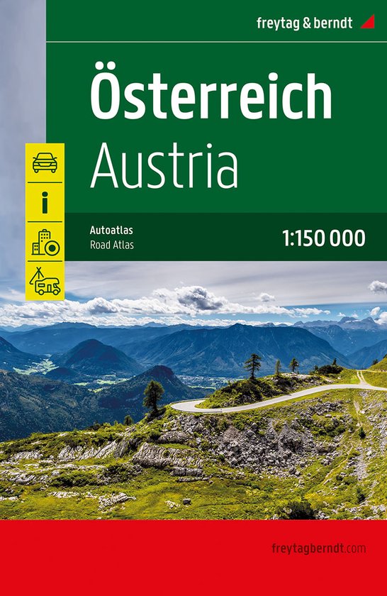 Freytag&Berndt Wegenatlas Oostenrijk Supertouring 1:150.000 - cover